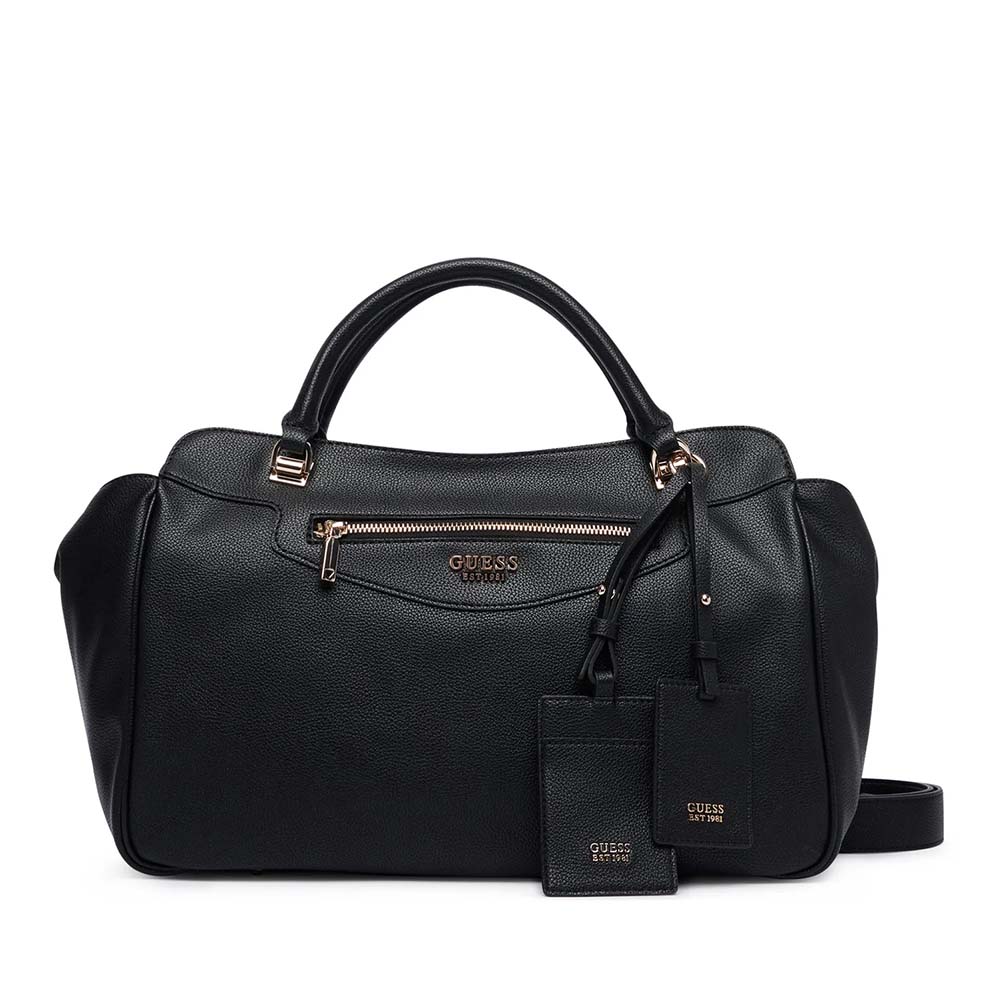 Guess Poșetă tote femei Guess Antonia neagră cu logo 912POSSHWBG2183060N
