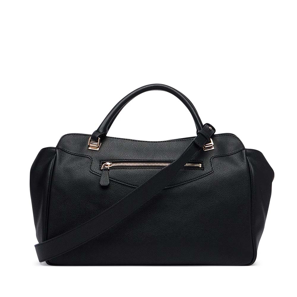 Poșetă tote femei Guess Antonia neagră cu logo 912POSSHWBG2183060N