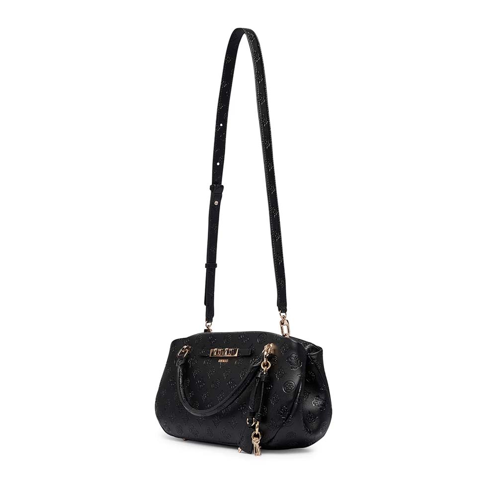 Poșetă tote femei Guess Carmella neagră cu logo 912POSSHWPD2225060N