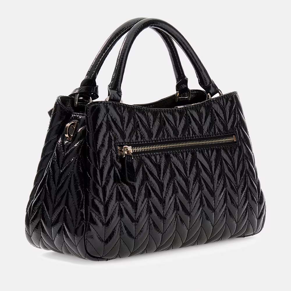 Poșetă tote femei Guess Cheryl neagră 911POSSHWTQ9720060N - imagine 2
