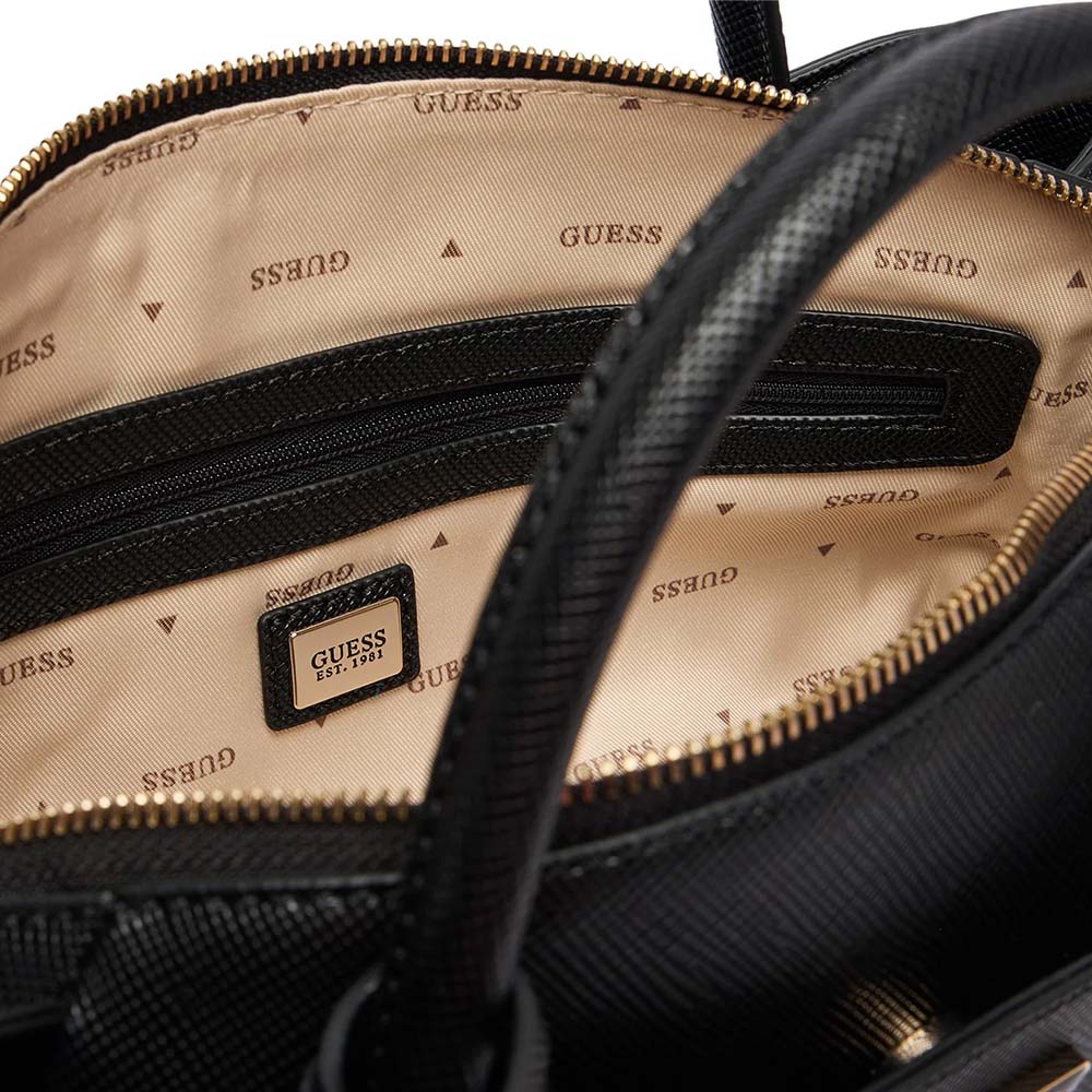 Poșetă tote femei Guess Danielle neagră cu logo 912POSSHWZG2227050N