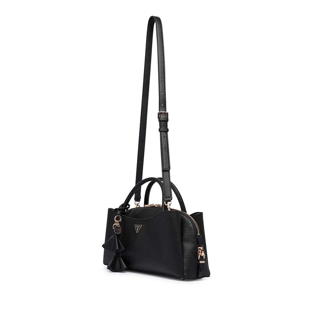 Poșetă tote femei Guess Danielle neagră cu logo 912POSSHWZG2227050N