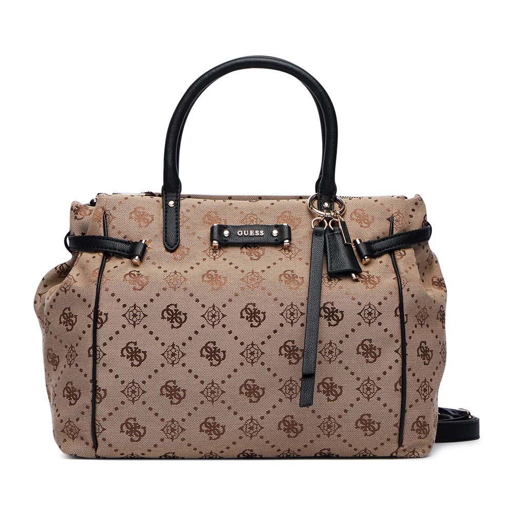 Poșetă tote femei Guess Dorothy bej cu logo 912POSSHWJP2231060BE
