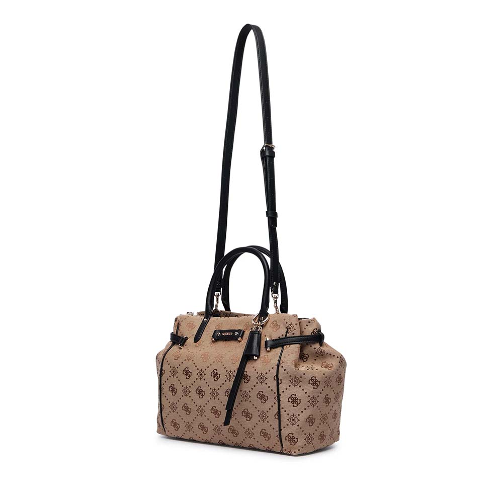Poșetă tote femei Guess Dorothy bej cu logo 912POSSHWJP2231060BE