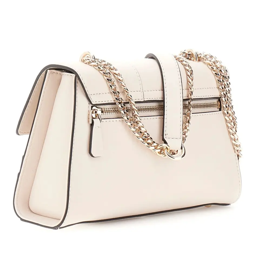 Poșetă tote femei Guess Greyson II taupe cu logo 910POSSHWBG9206050TA - 1 | YEO
