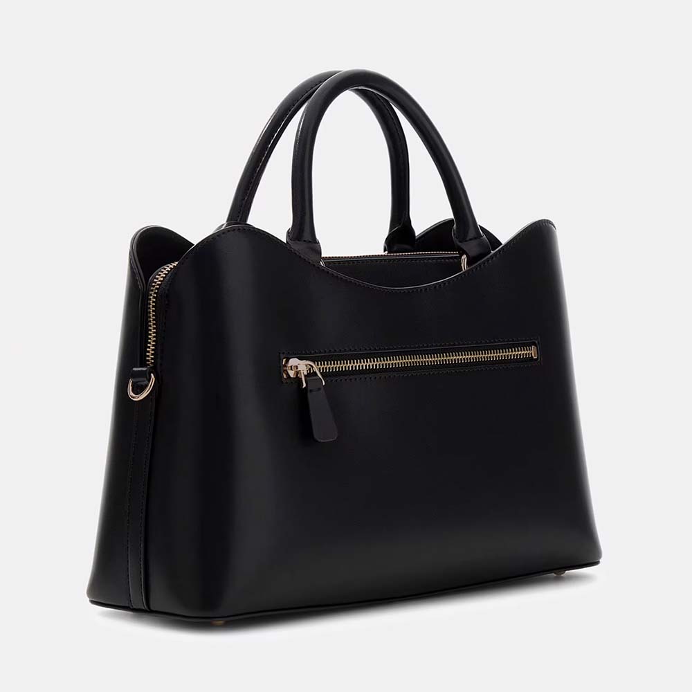 Poșetă tote femei Guess Janie neagră 911POSSHWVG9910060N - imagine 2