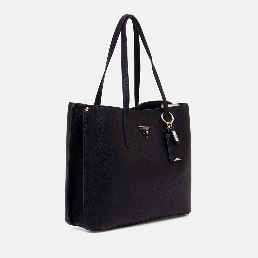 Poșetă tote femei Guess Meridian II neagră 911POSSHWBG6974230N - imagine 2