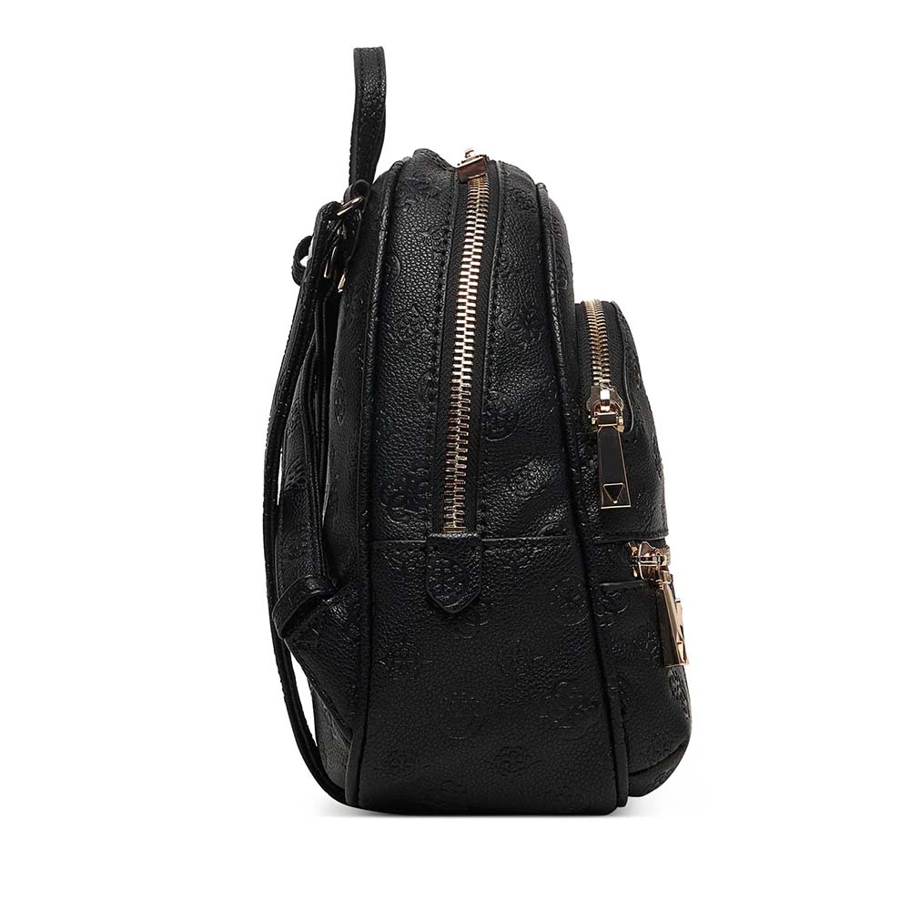 Rucsac femei Guess Manhatan II negru  cu logo frontal 911RUCSHWPD7118320N - imagine 2