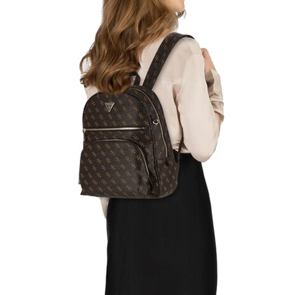 Rucsac Guess Power Play II maro cu logo print 910RUCSHWQG7124350M - 1 | YEO