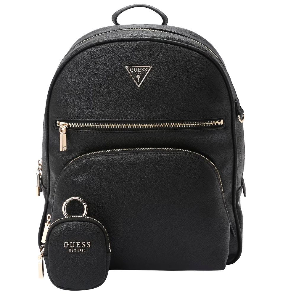 Rucsac Guess Power Play II negru cu logo frontal 910RUCSHWBG7124350N