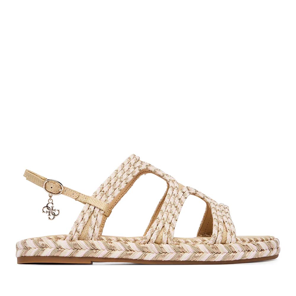 Sandale femei Guess Kalore bej 911DSFLJKLRBE