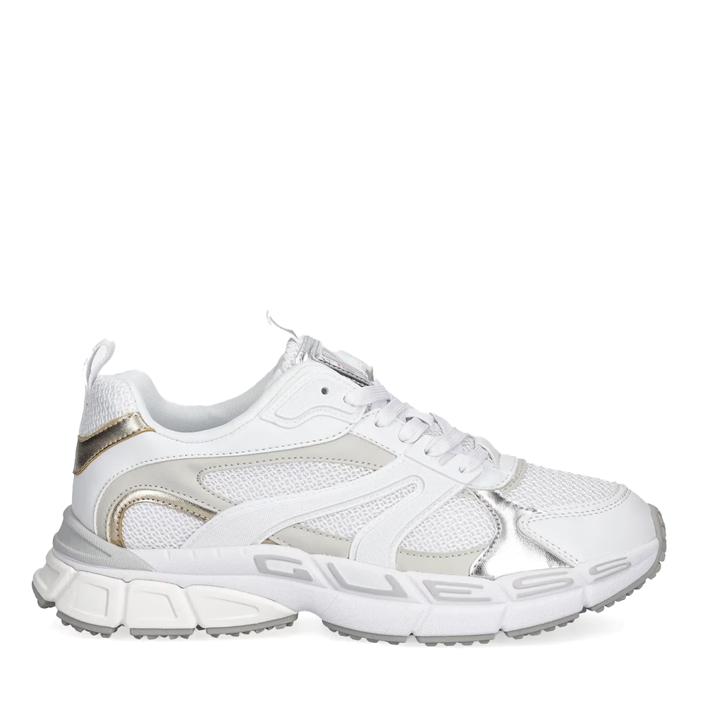 Sneakers femei Guess Bevalli albi 910DPFLFBVLELE12A