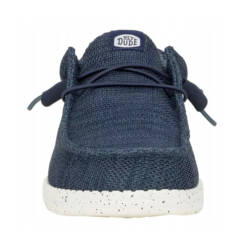 Mocasini ușori bărbați HeyDude Wally Stetch Sox bleumarin 3091BM41898BL