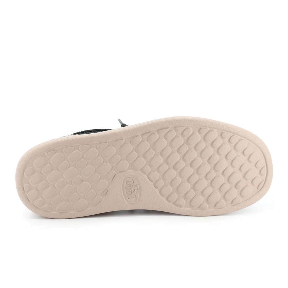 Mocasini ușori femei Hey Dude Harper Moc Crafted Suede negri 3092DM45619VN