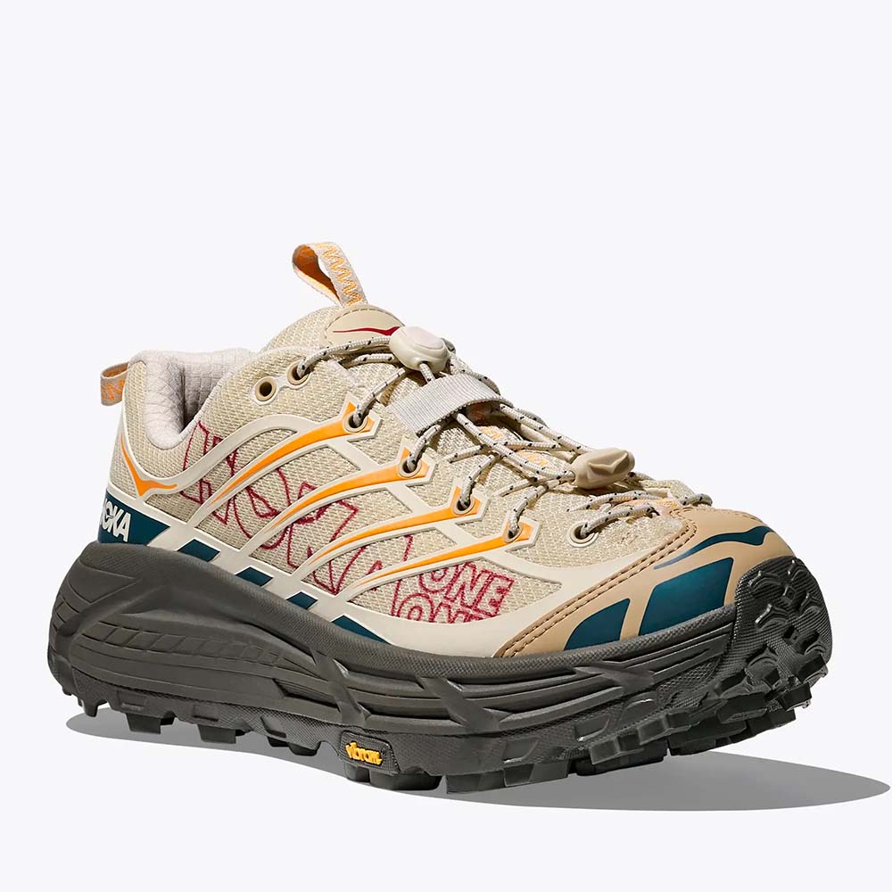 Pantofi sport femei Hoka Mafate Three2 Wordmark bej 3971DPS1175490BE - imagine 2