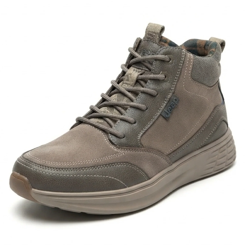 Ghete cu șiret bărbați Jeep Midway Boot taupe 3952BG62040VTA