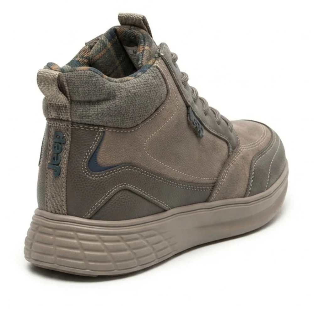 Ghete cu șiret bărbați Jeep Midway Boot taupe 3952BG62040VTA
