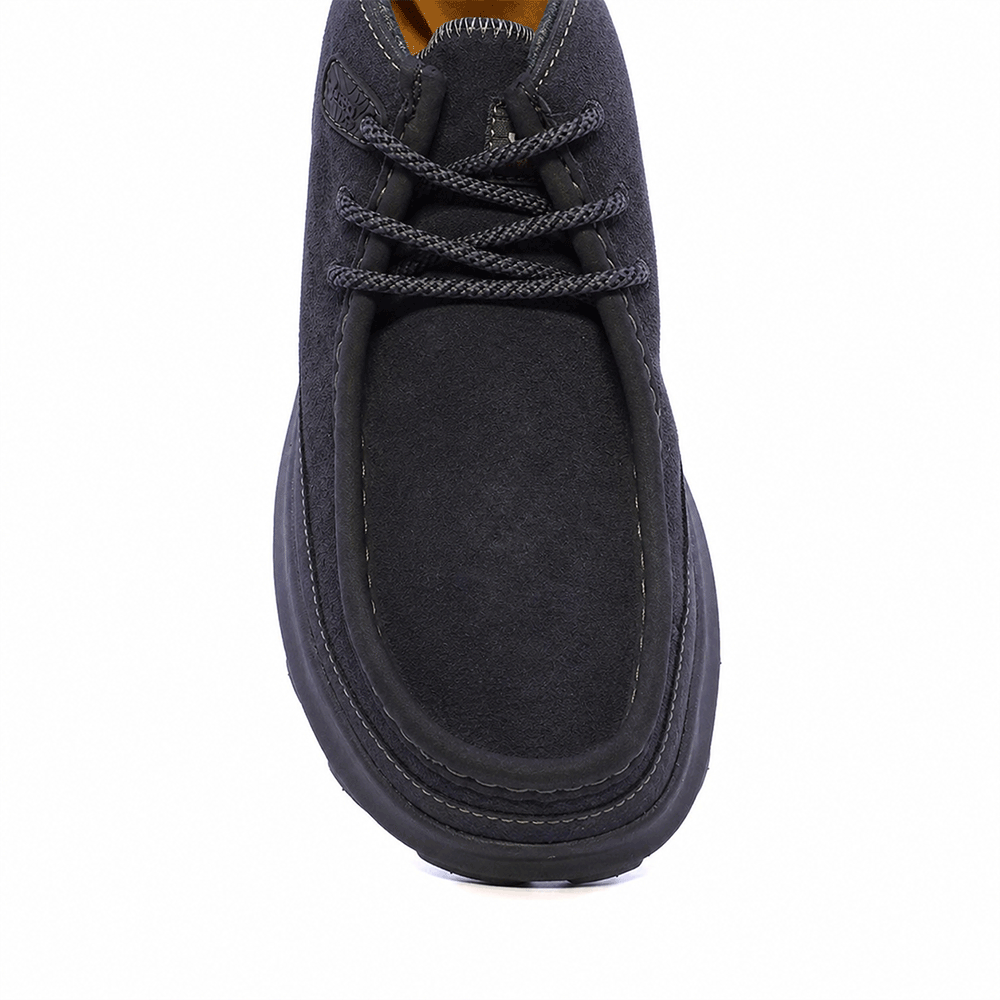 Ghete cu șiret  tip mocasini bărbați Jeep KAUAI WALLA MID gri din piele 3952BG62021VGR