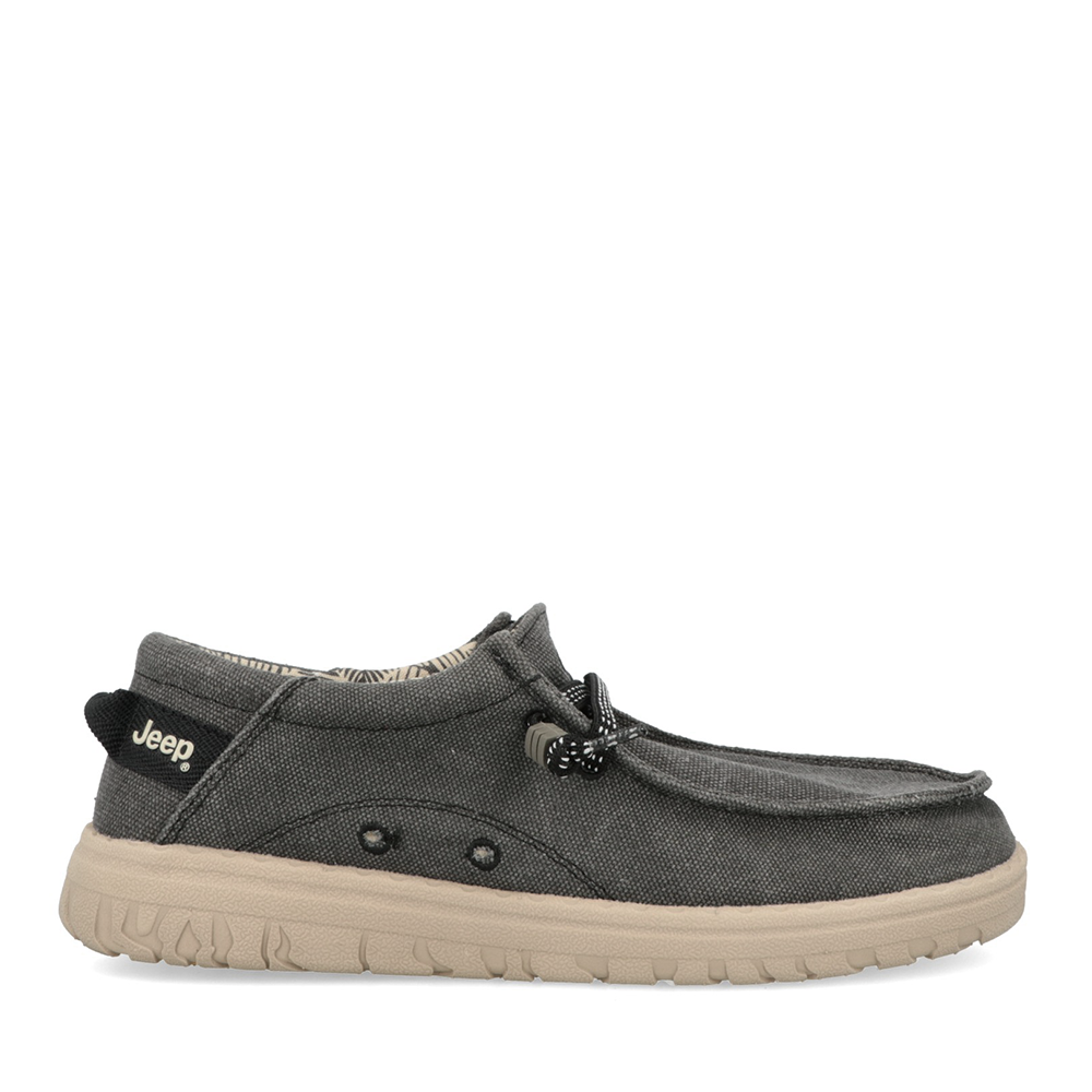 Mocasini usori barbati Jeep Samoa Wallabee negri 3951BM61110N