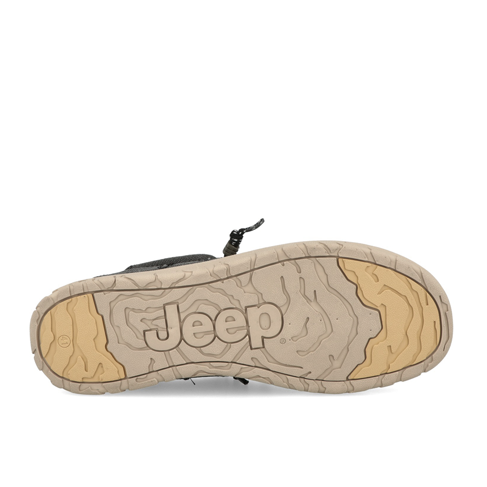 Mocasini ușori bărbați Jeep Samoa Wallabee negri 3951BM61110N
