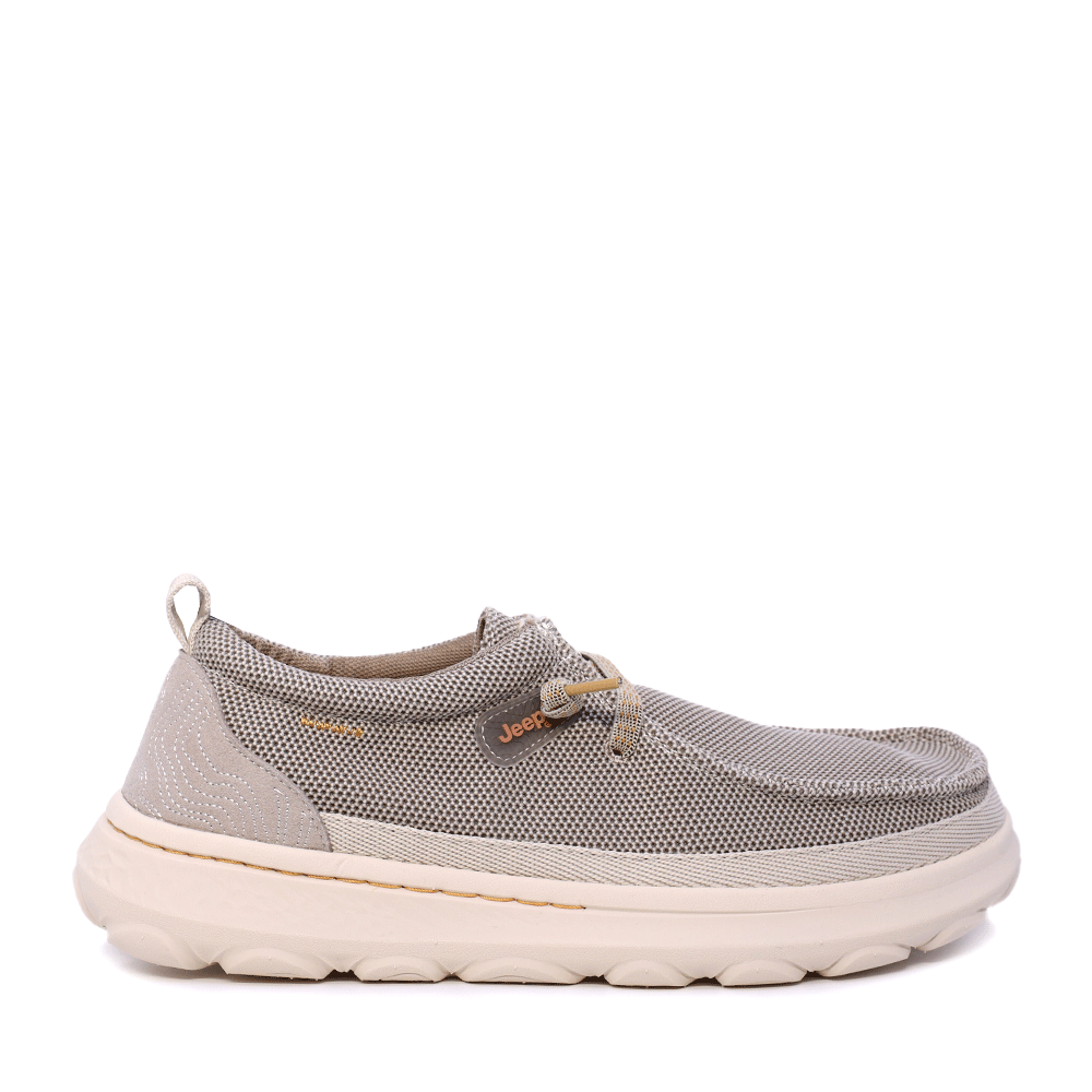 Mocasini usori barbati KAUAI WALLABEE KNIT bej din textil 3951bm61090be