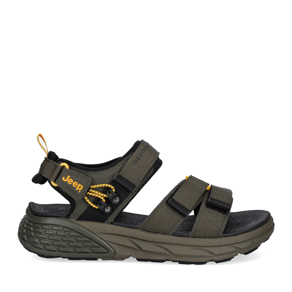 Sandale sport bărbați Jeep Groove kaki 3951BS61130KA