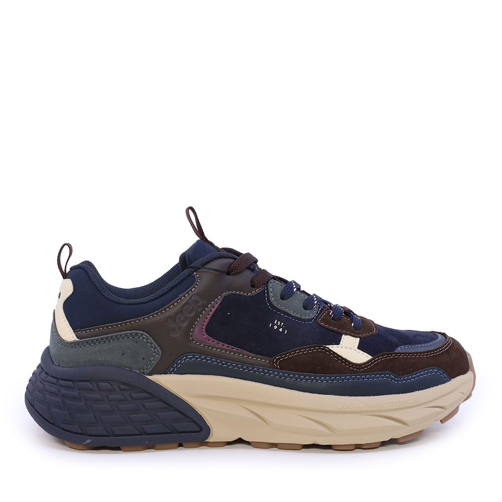Sneakers bărbați Jeep Groove bleumarin 3952BP62080VBL