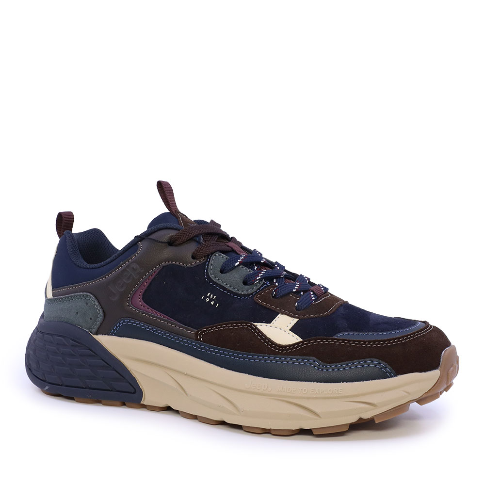 Sneakers bărbați Jeep Groove bleumarin 3952BP62080VBL