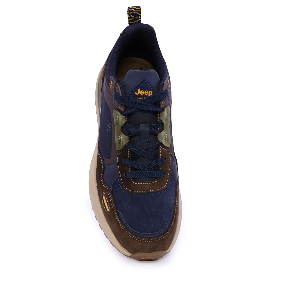 Sneakers bărbați Jeep Ground bleumarin 3952BP62100VBL