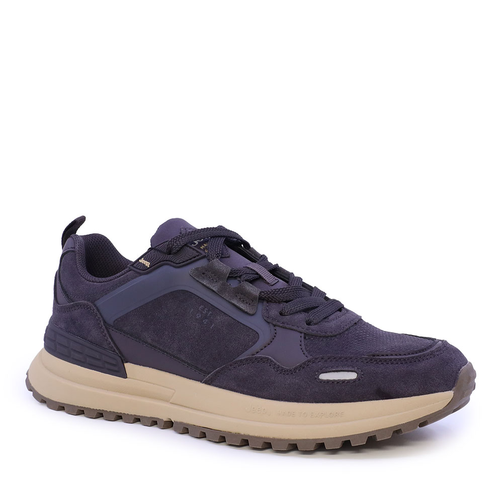 Sneakers bărbați Jeep Ground Mono bleumarin 3952BP62101VBL