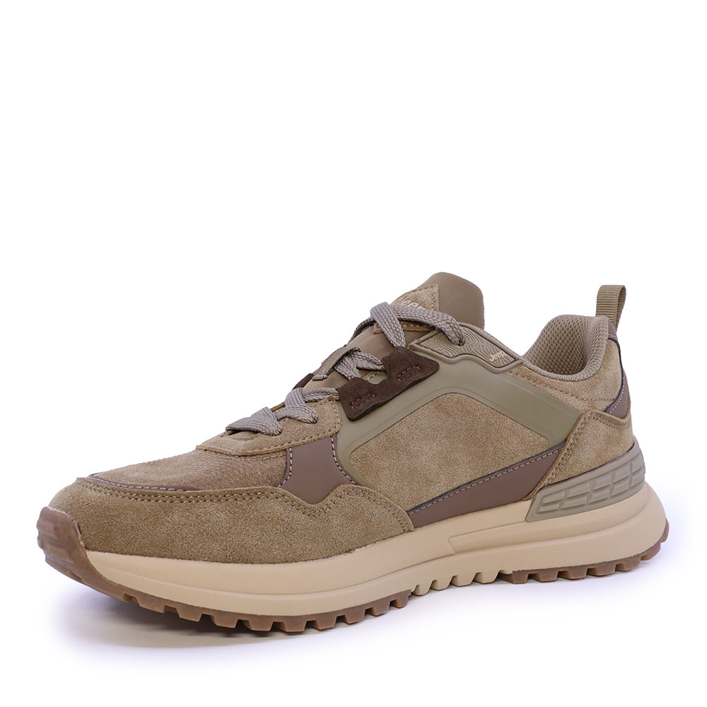 Sneakers bărbați Jeep Ground Mono kaki 3952BP62101VKA