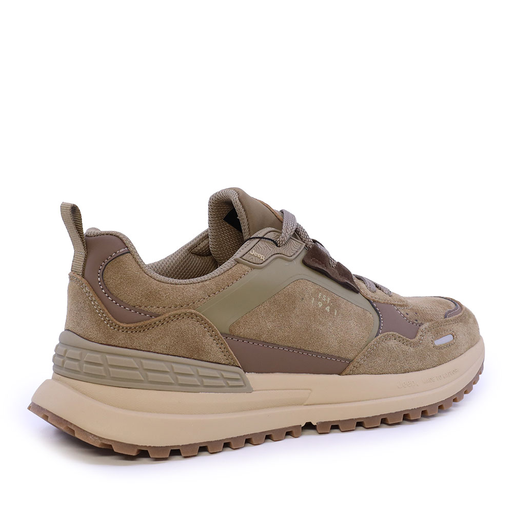 Sneakers bărbați Jeep Ground Mono kaki 3952BP62101VKA