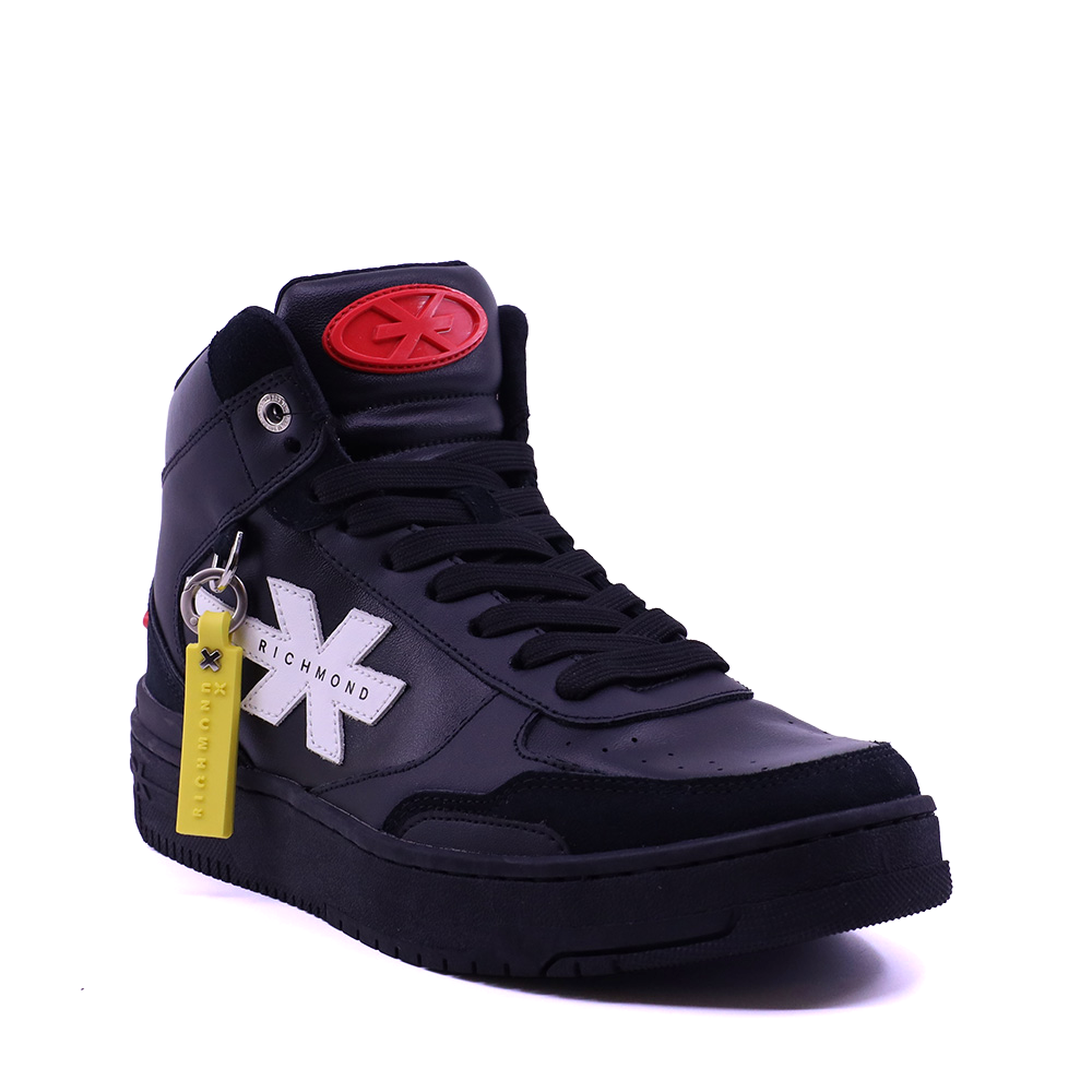 Sneakers high top bărbați JOHN RICHMOND X Force M negri 2262BG32418N
