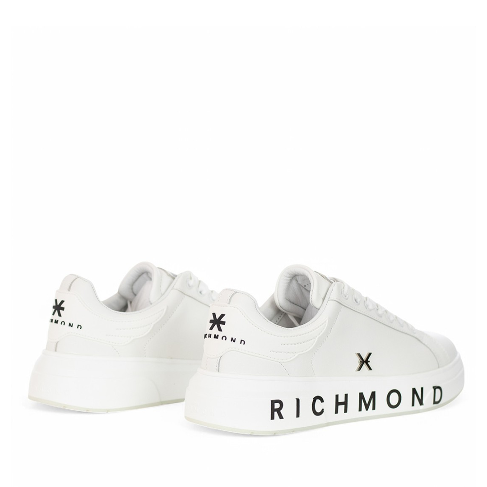 JOHN RICHMOND men's white leather shoes 2269BP27302A