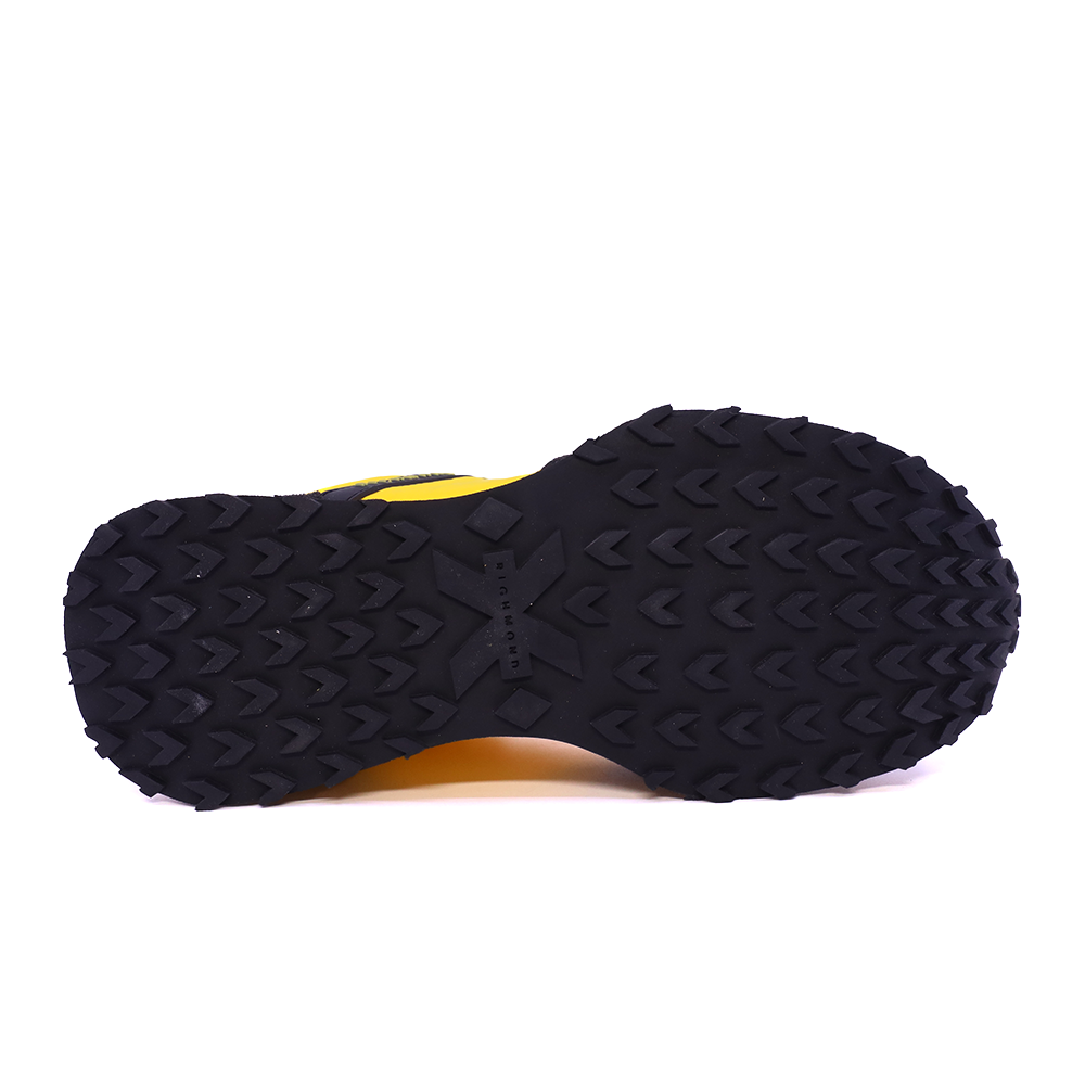 JOHN RICHMOND yellow men's shoes made of leather and textile 2269BP27320G