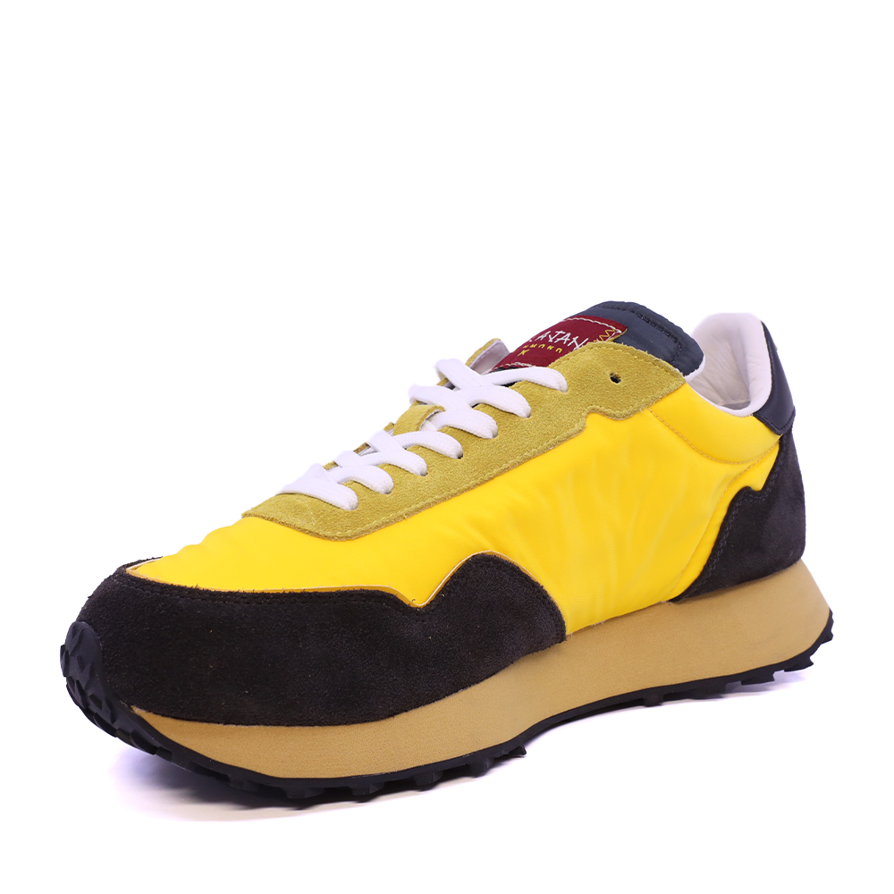 JOHN RICHMOND yellow men's shoes made of leather and textile 2269BP27320G