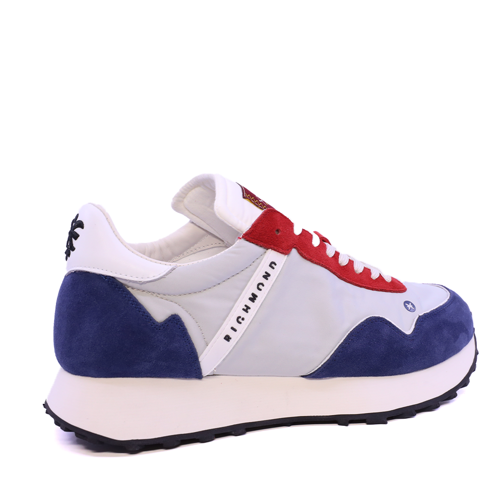 JOHN RICHMOND multicolor men's shoes made of leather and textile 2269BP27320ABL