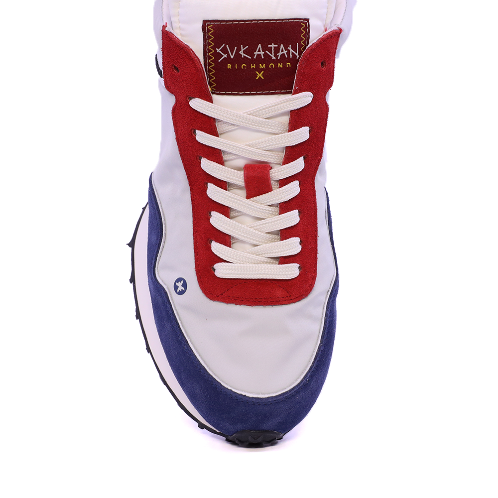 JOHN RICHMOND multicolor men's shoes made of leather and textile 2269BP27320ABL