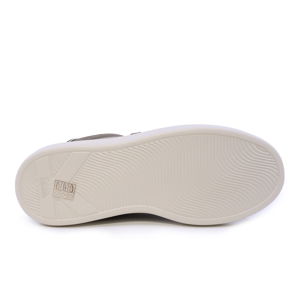 Sneakers bărbați Karl Lagerfeld KAPRI MENS NFT Relief Lo Lace kakidin piele 2052BP52572KA