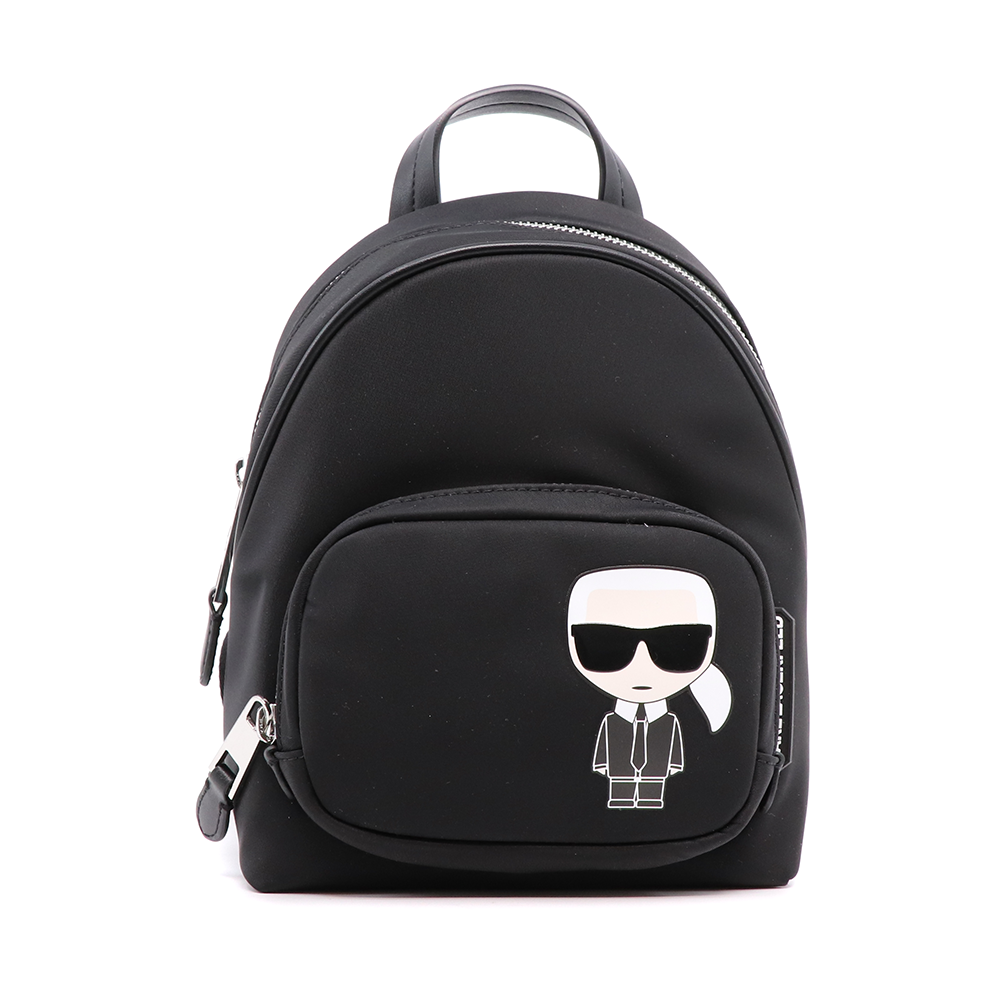 KARL LAGERFELD Karl Lagerfeld women mini backpack in black KARL LAGERFELD Karl Lagerfeld women mini backpack in black