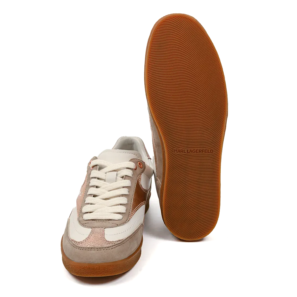 KARL LAGERFELD Sneakers femei Karl Lagerfeld Kandidate Lo Lace bej