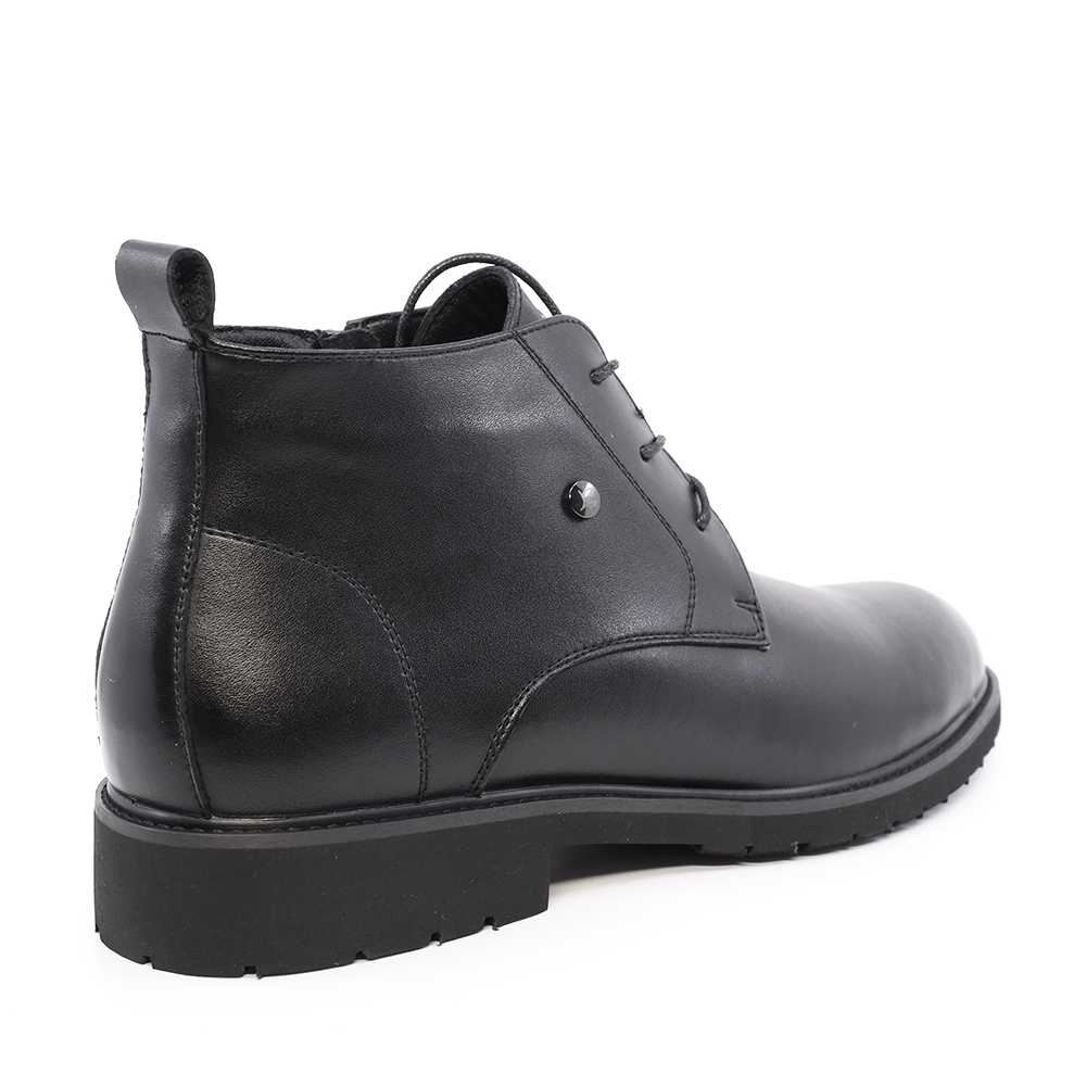 Ghete bărbați Luca di Gioia negre din piele  3910BG718N