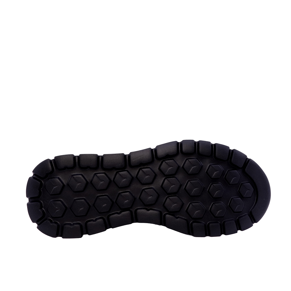Sneakers high top bărbați Luca di Gioia negri din piele 3912BG117N