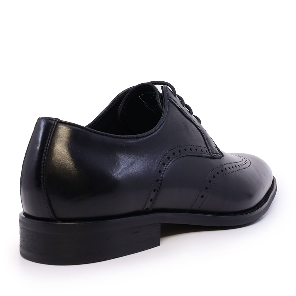 Pantofi derby bărbați Luca di Gioia negri din piele  2931BP0813N