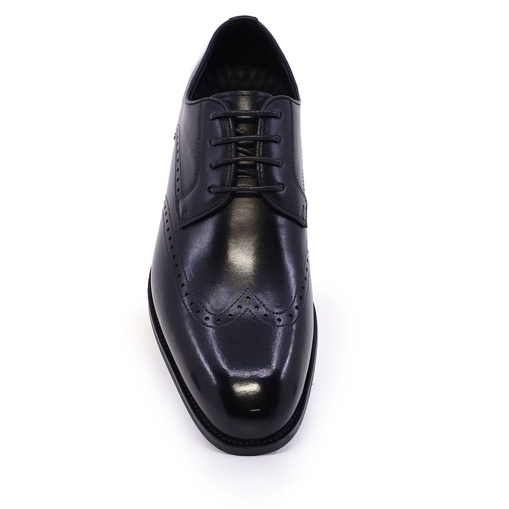 Pantofi derby bărbați Luca di Gioia negri din piele  2931BP0813N