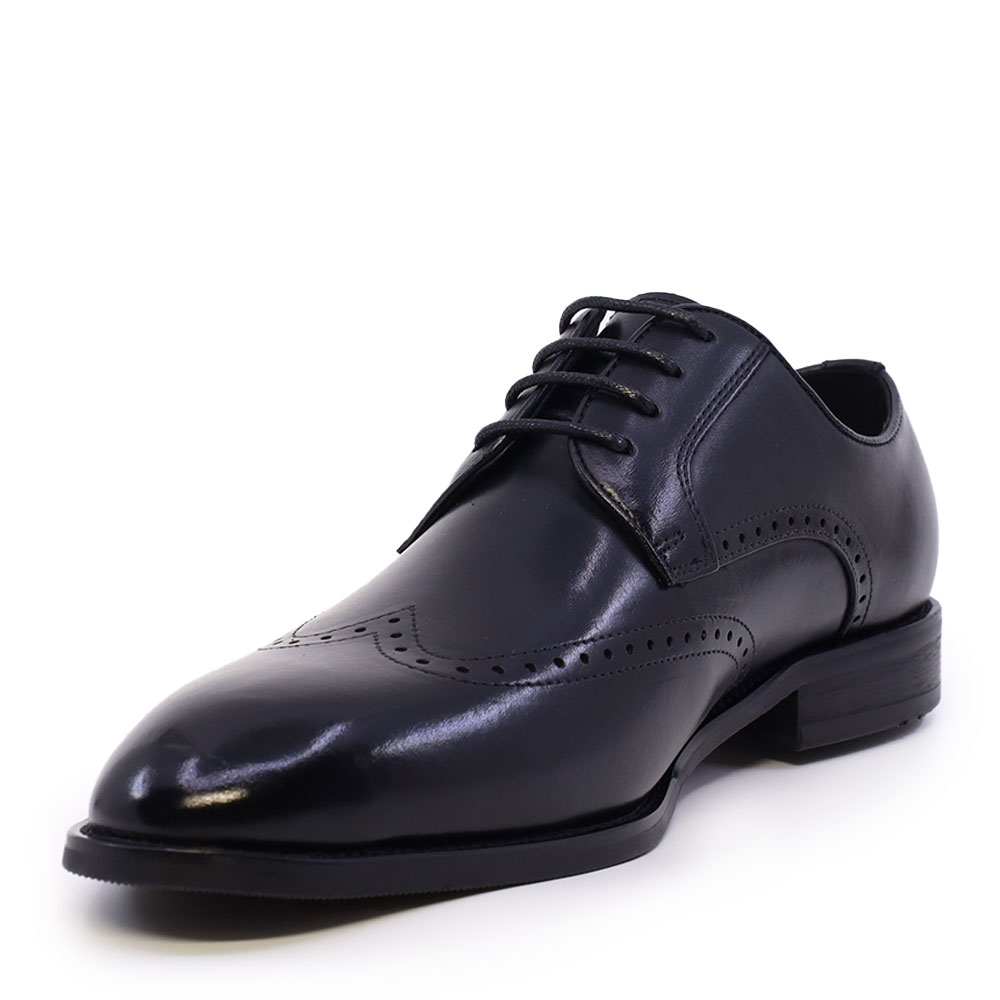 Pantofi derby bărbați Luca di Gioia negri din piele  2931BP0813N