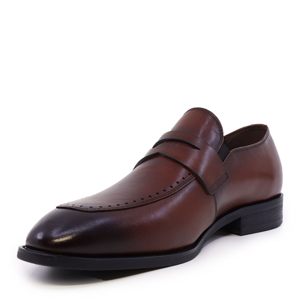 Pantofi loafers bărbați Luca di Gioia maro din piele  2931BP0811TDM