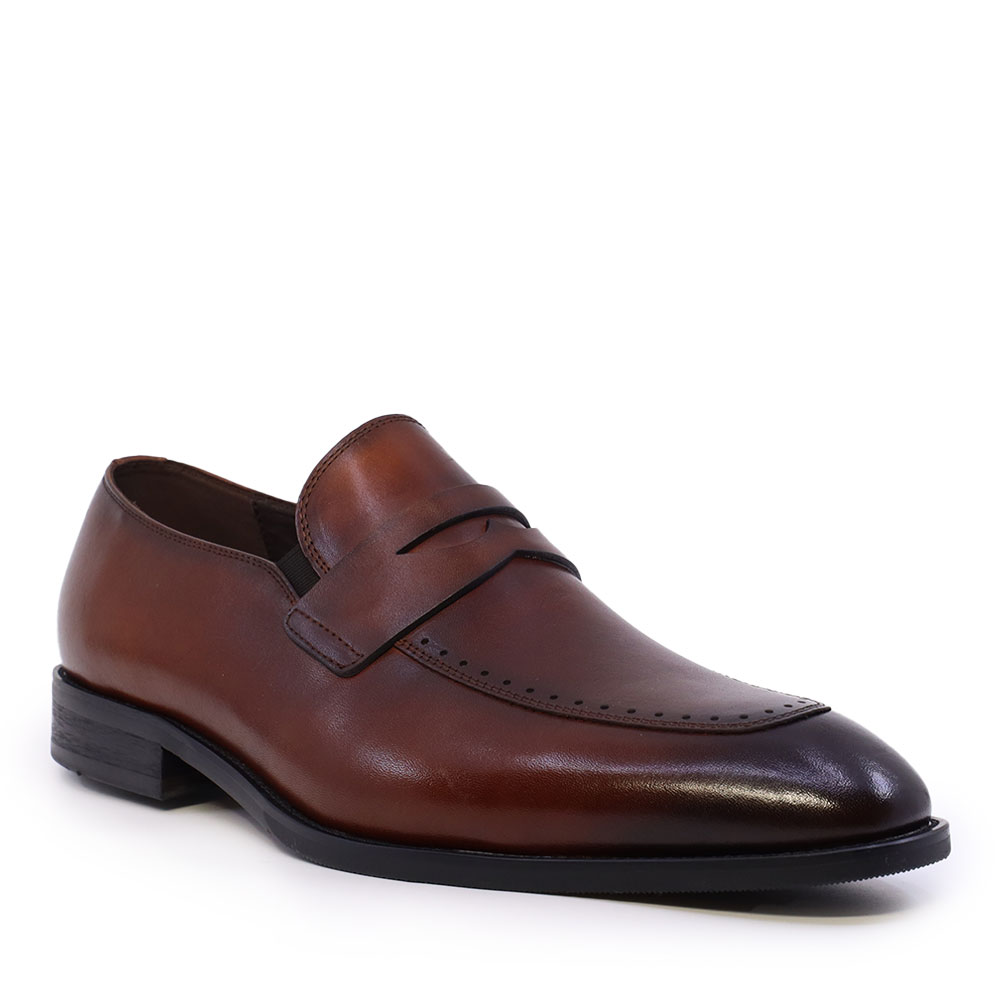 Pantofi loafers bărbați Luca di Gioia maro din piele  2931BP0811TDM
