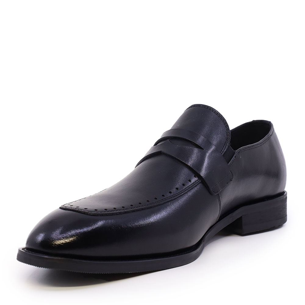Pantofi loafers bărbați Luca di Gioia negri din piele  2931BP0811N