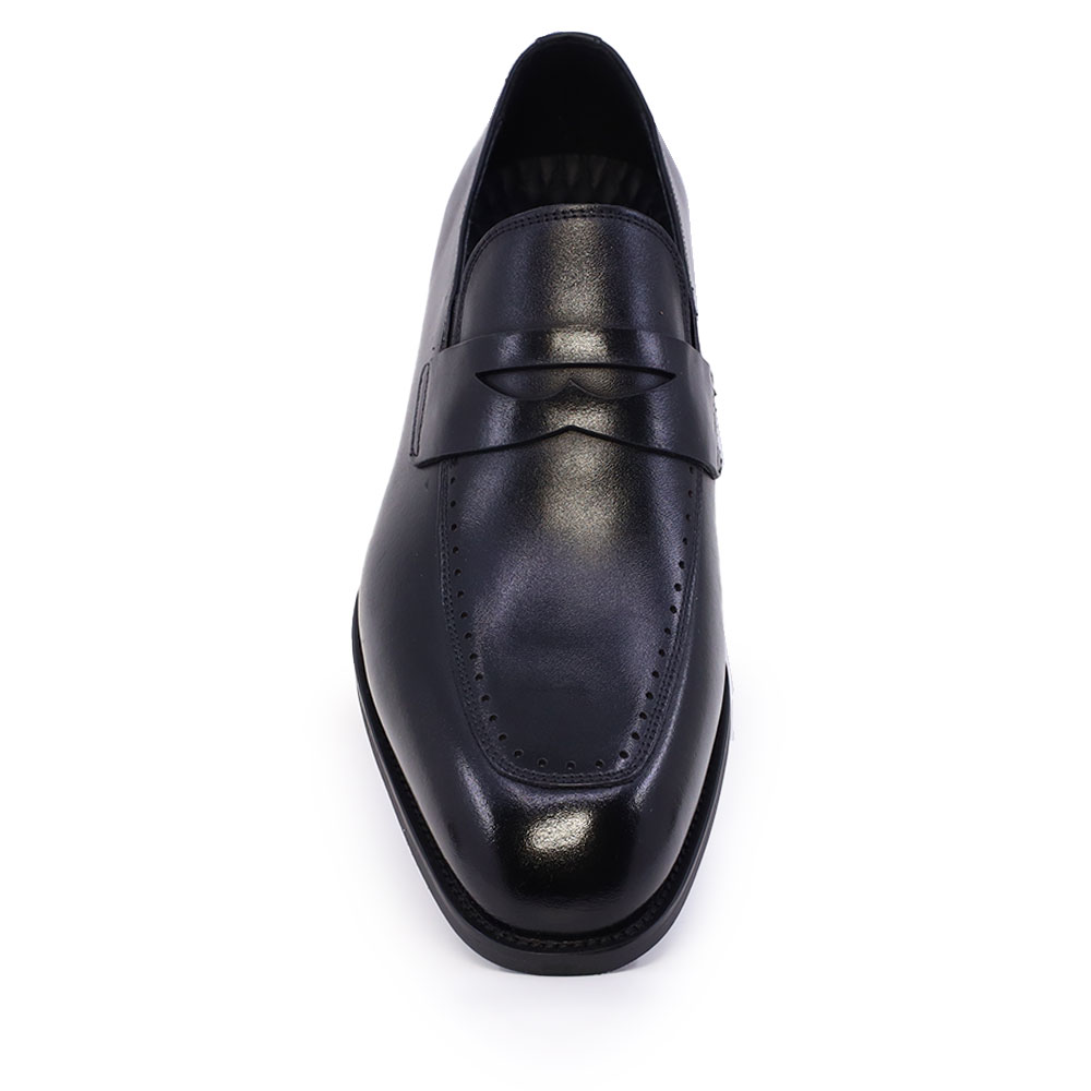 Pantofi loafers bărbați Luca di Gioia negri din piele  2931BP0811N